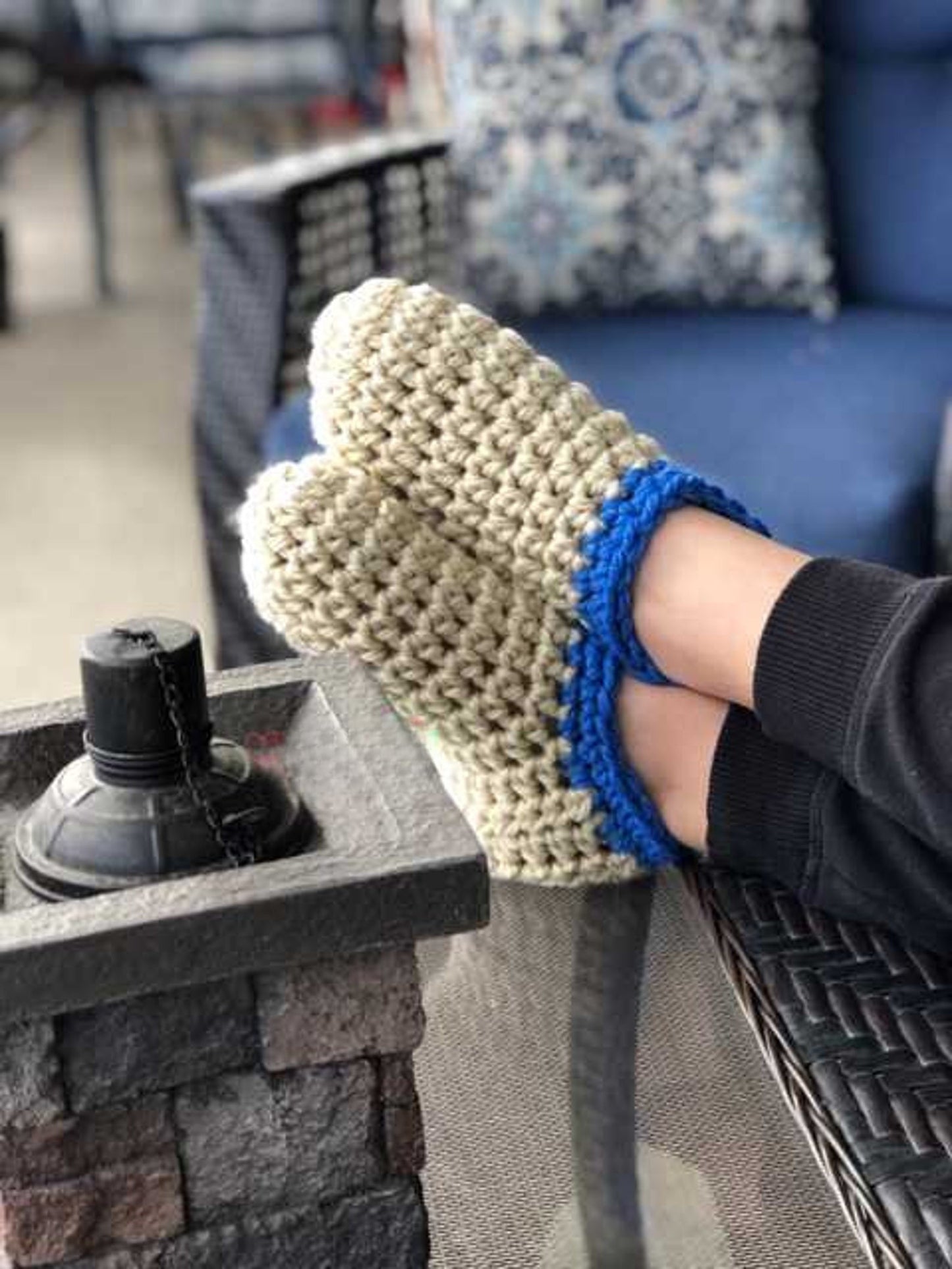 QuickWarm Slippers Crochet Pattern