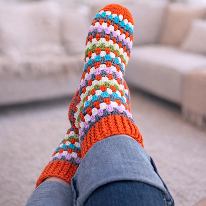Quick Socks Crochet Pattern