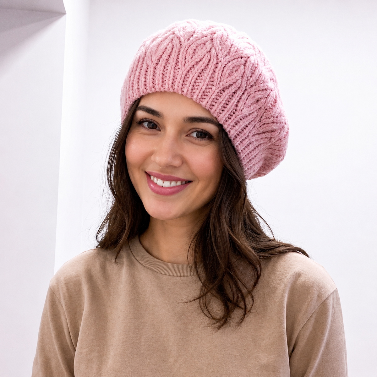 Leafy Luxe Beret Crochet Pattern