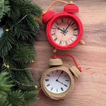 Mouse in the Clock Crochet Pattern