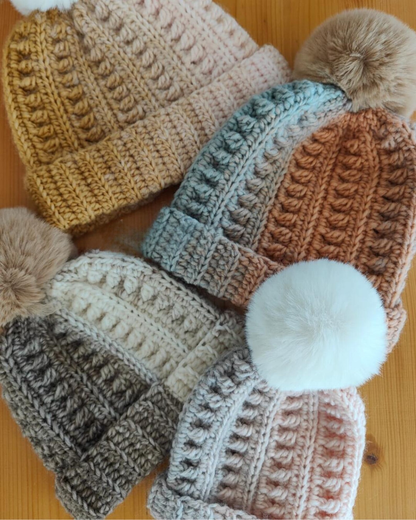 Family Fit Beanie Crochet Pattern