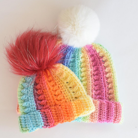 Family Fit Beanie Crochet Pattern