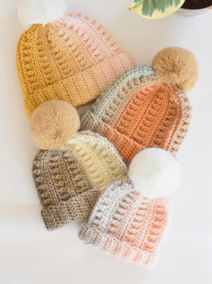 Family Fit Beanie Crochet Pattern