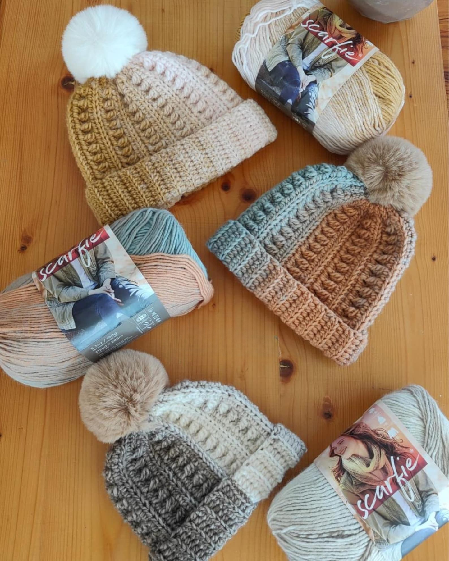 Family Fit Beanie Crochet Pattern