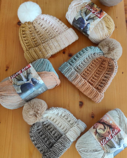 Family Fit Beanie Crochet Pattern