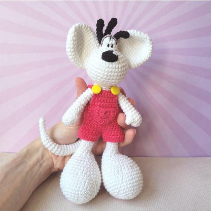 Lovely Mouse Amigurumi Crochet Pattern