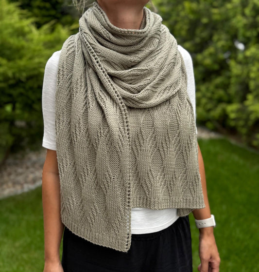 The Rectangular Shawl Knitting Pattern