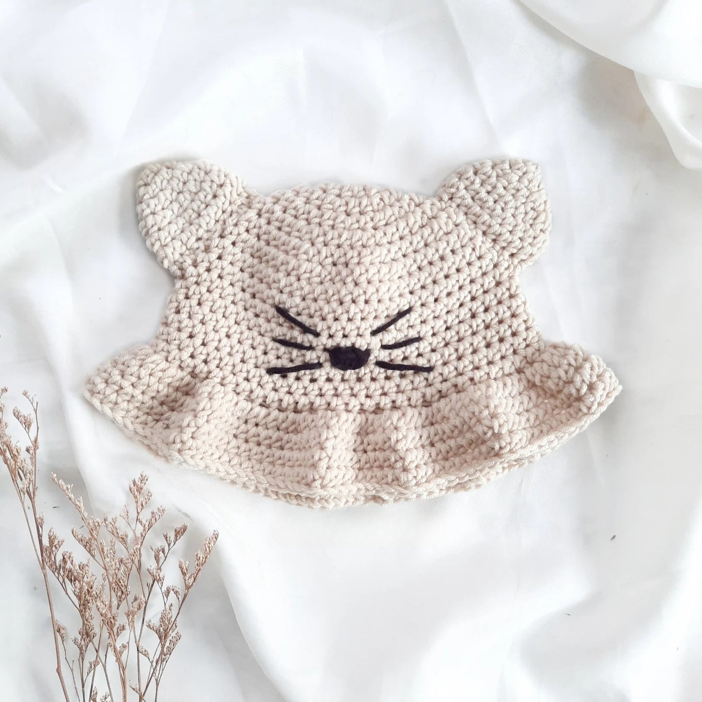 animal bucket hat crochet pattern