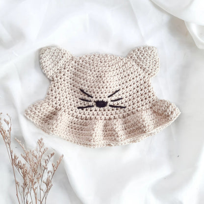 animal bucket hat crochet pattern