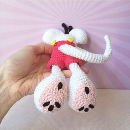 Lovely Mouse Amigurumi Crochet Pattern