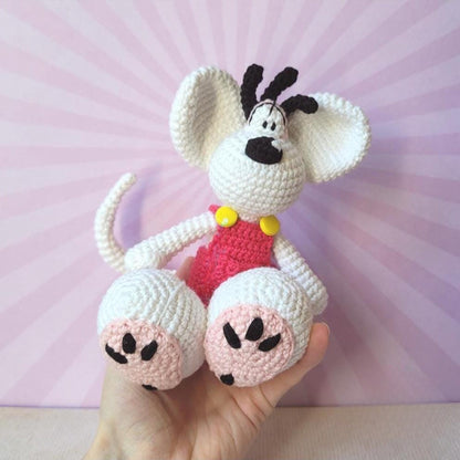 Lovely Mouse Amigurumi Crochet Pattern