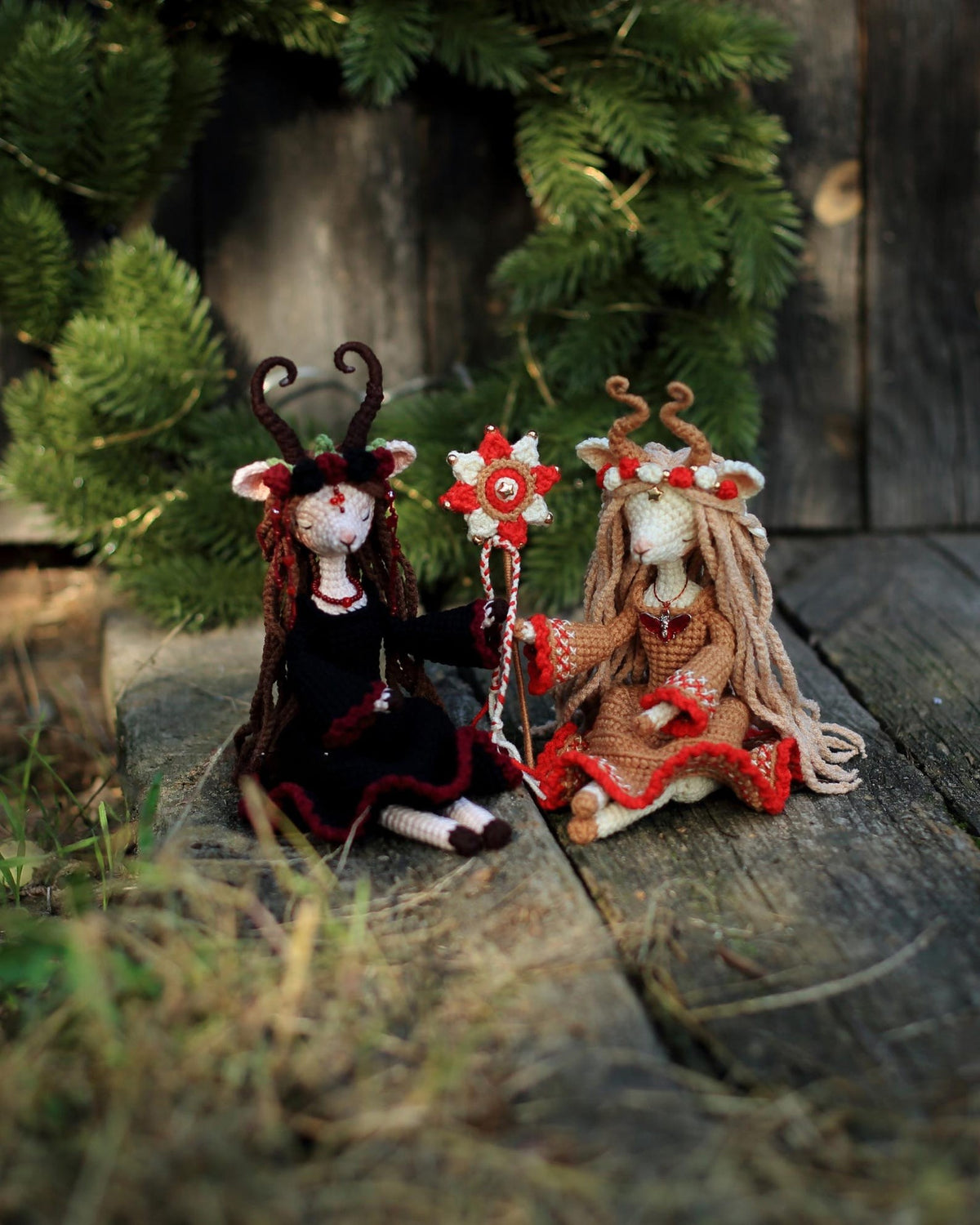 Spooky Magic Goat Crochet Pattern