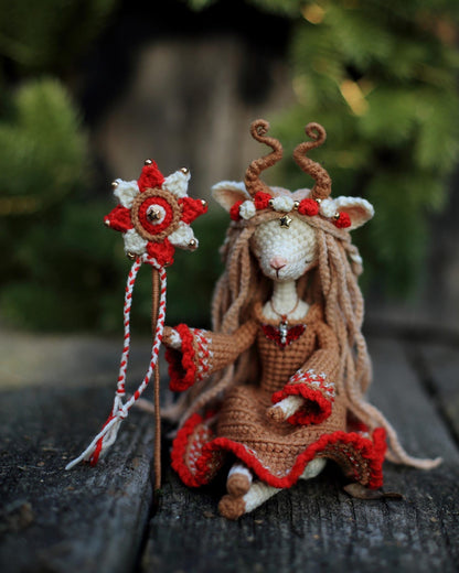 Spooky Magic Goat Crochet Pattern