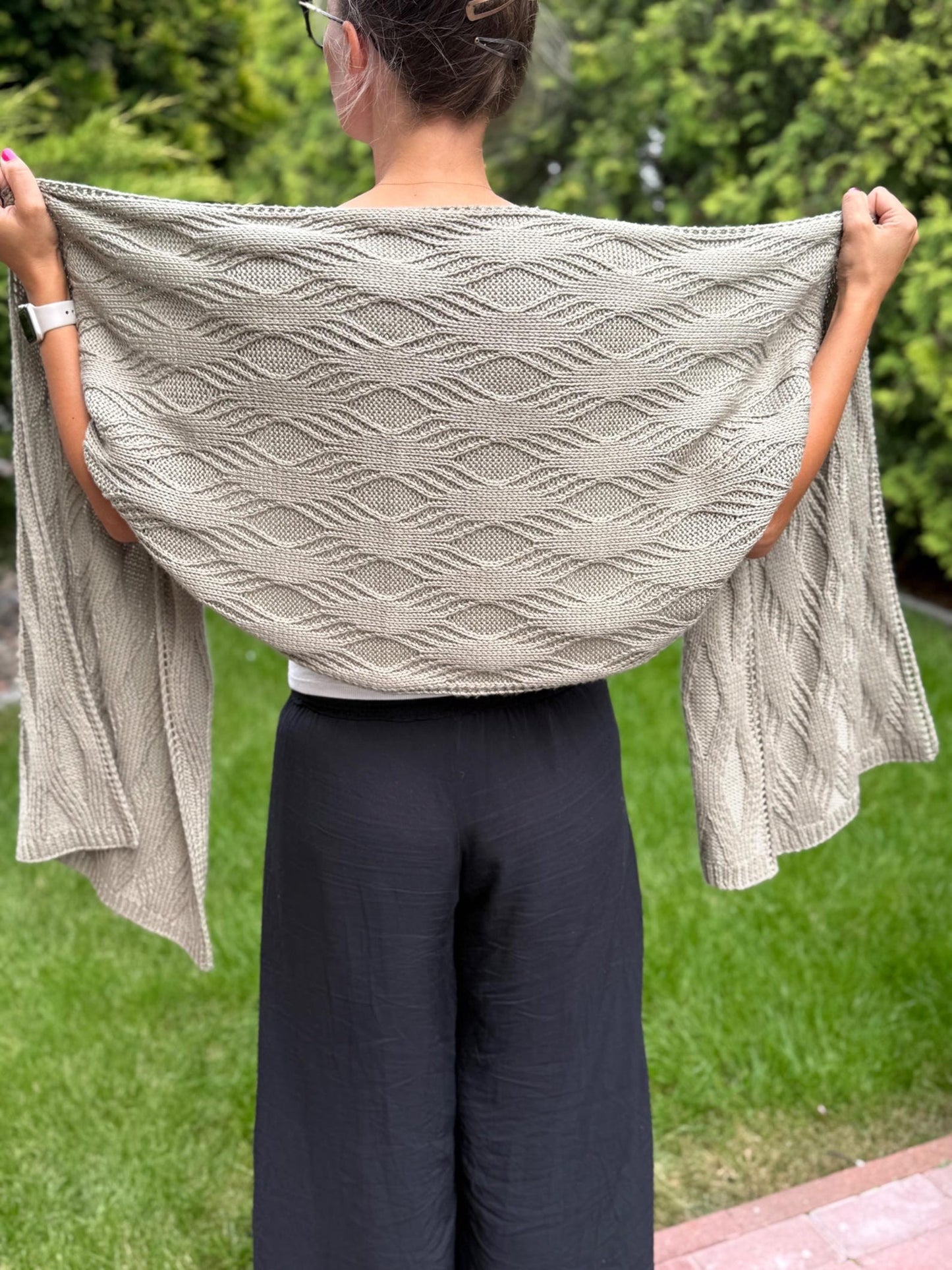 The Rectangular Shawl Knitting Pattern