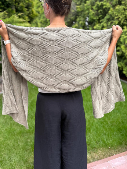 The Rectangular Shawl Knitting Pattern