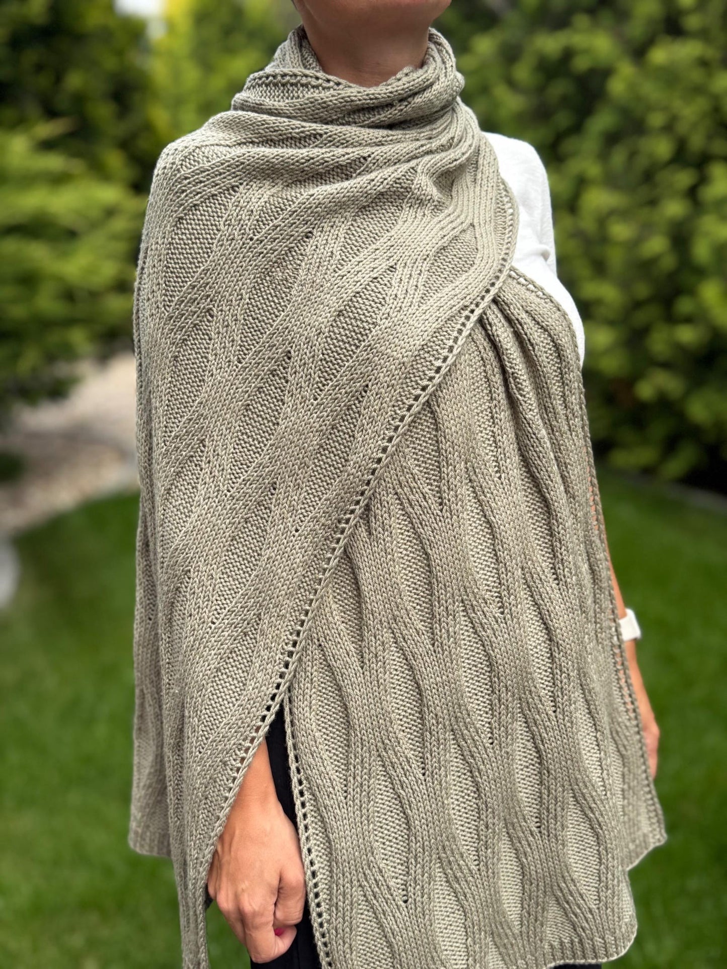 The Rectangular Shawl Knitting Pattern