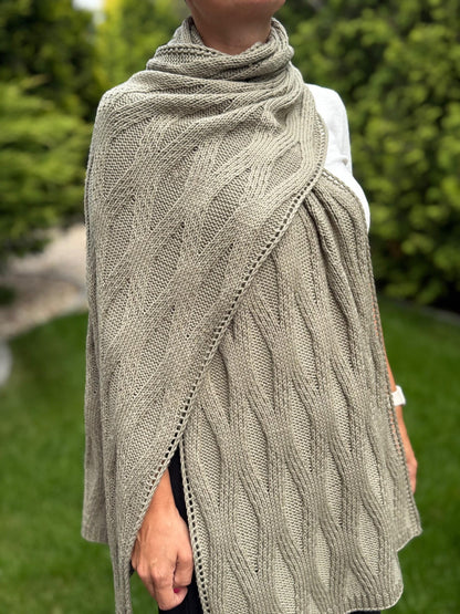 The Rectangular Shawl Knitting Pattern