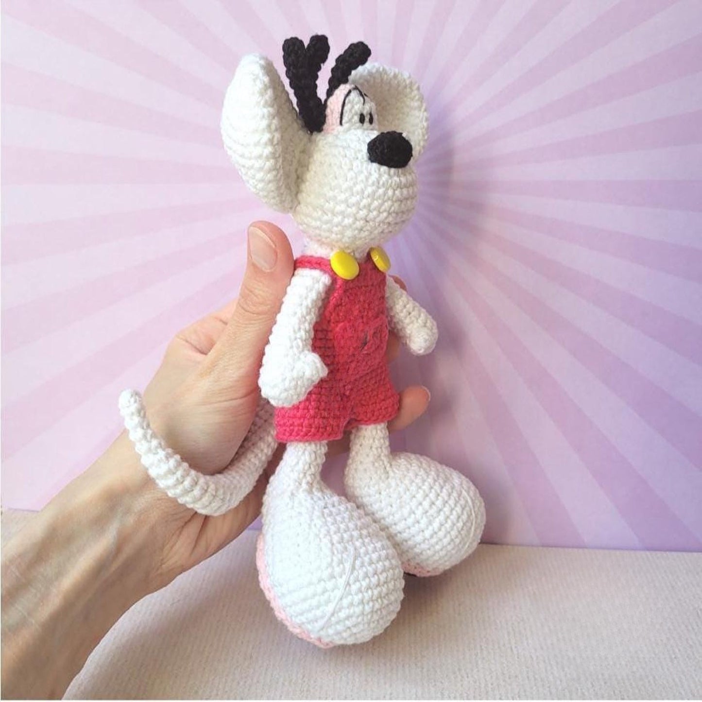 Lovely Mouse Amigurumi Crochet Pattern