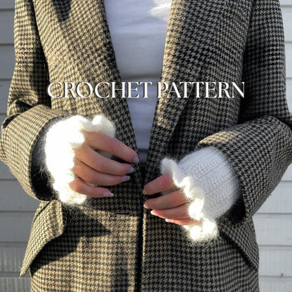 Pretty Ruffle Warmers Crochet Pattern