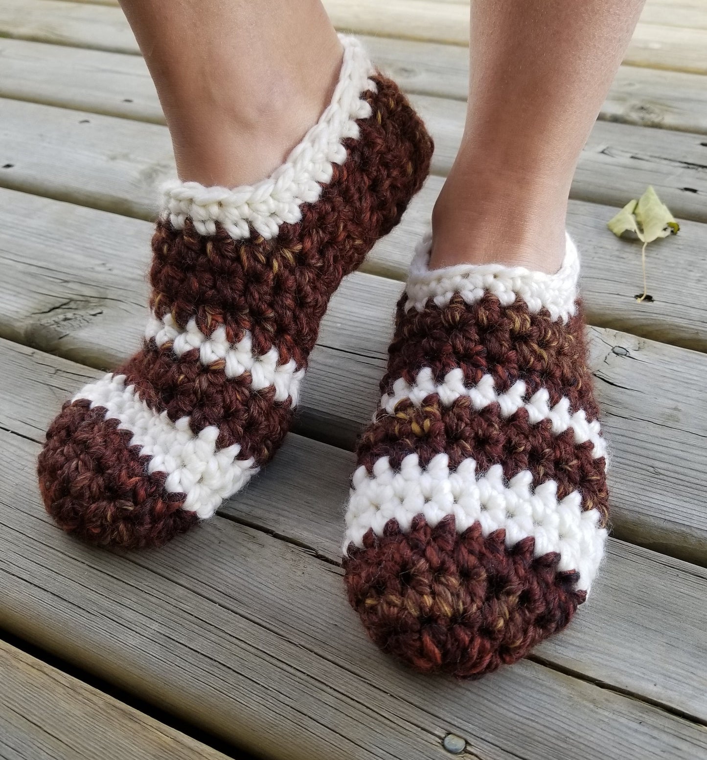QuickWarm Slippers Crochet Pattern