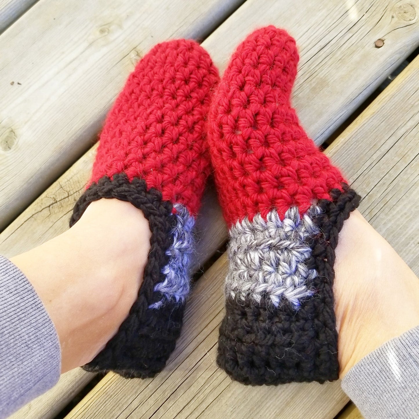 QuickWarm Slippers Crochet Pattern