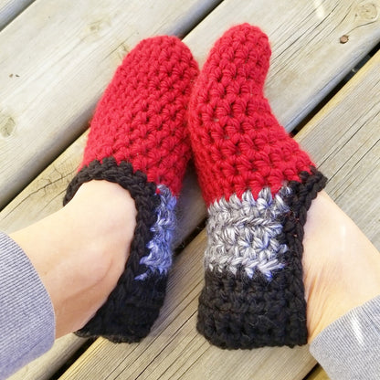 QuickWarm Slippers Crochet Pattern