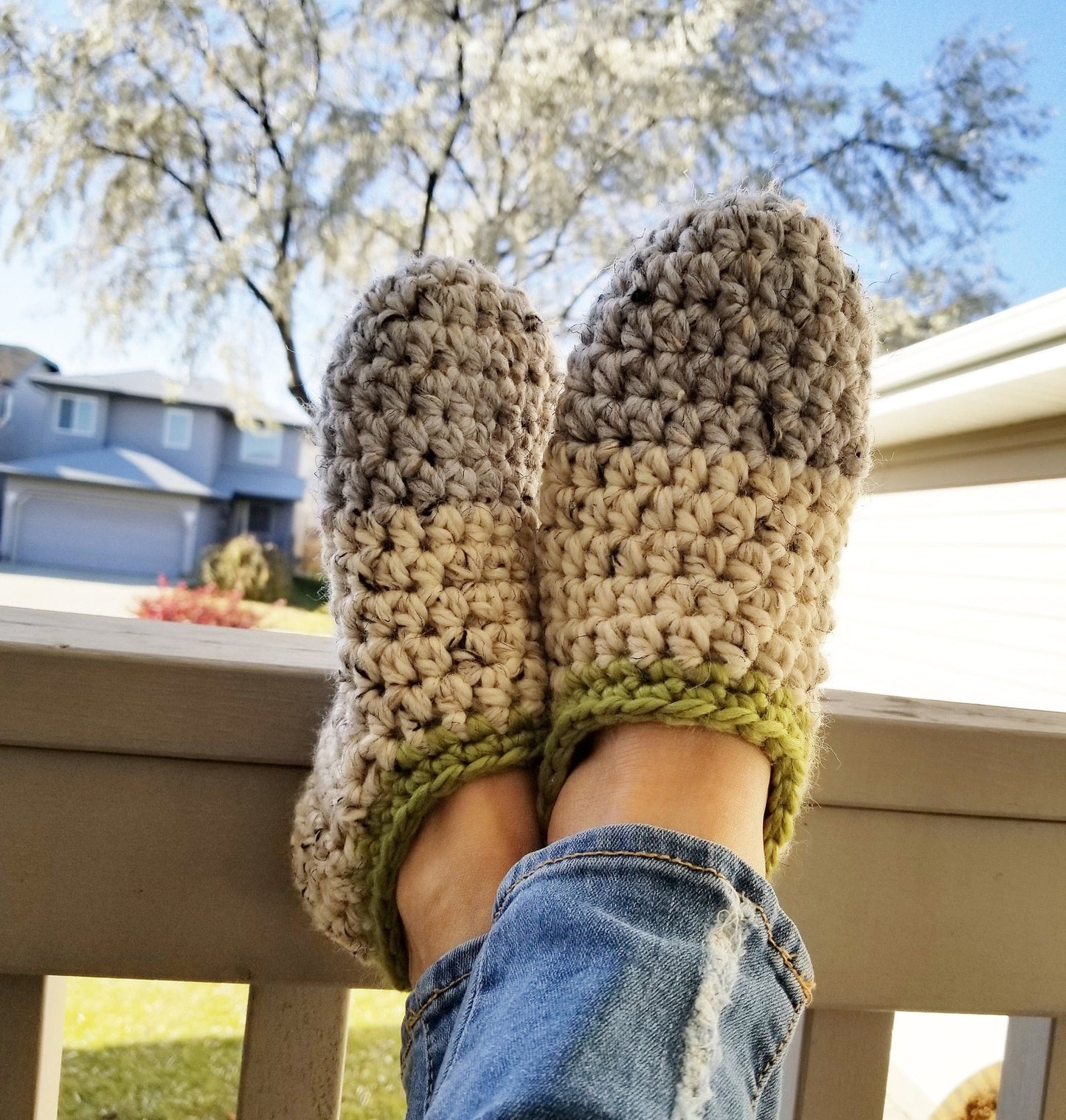 QuickWarm Slippers Crochet Pattern