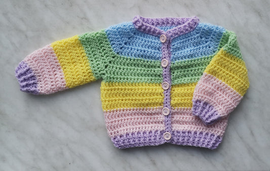 Cozy Kids Cardigan Crochet Pattern