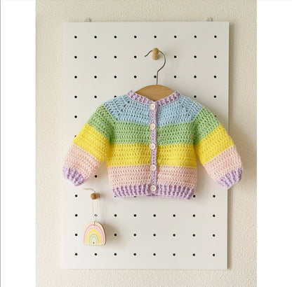 Cozy Kids Cardigan Crochet Pattern