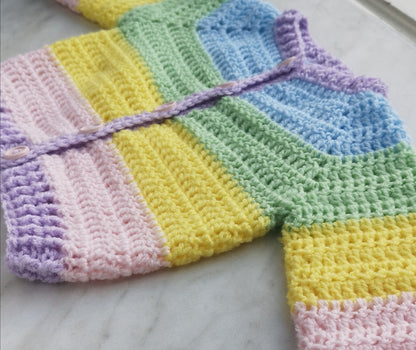 Cozy Kids Cardigan Crochet Pattern
