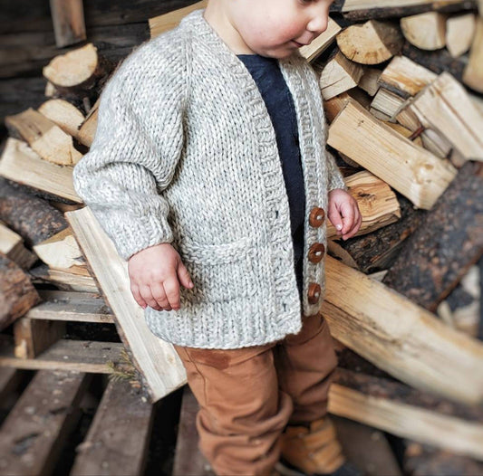 Kids Knit Cardigan Pattern