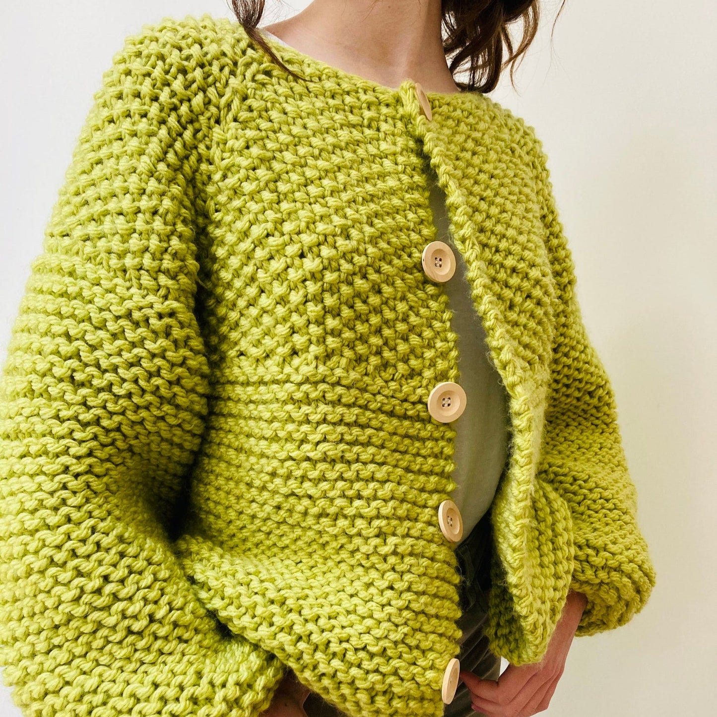 Chunky Knit Cardigan Pattern