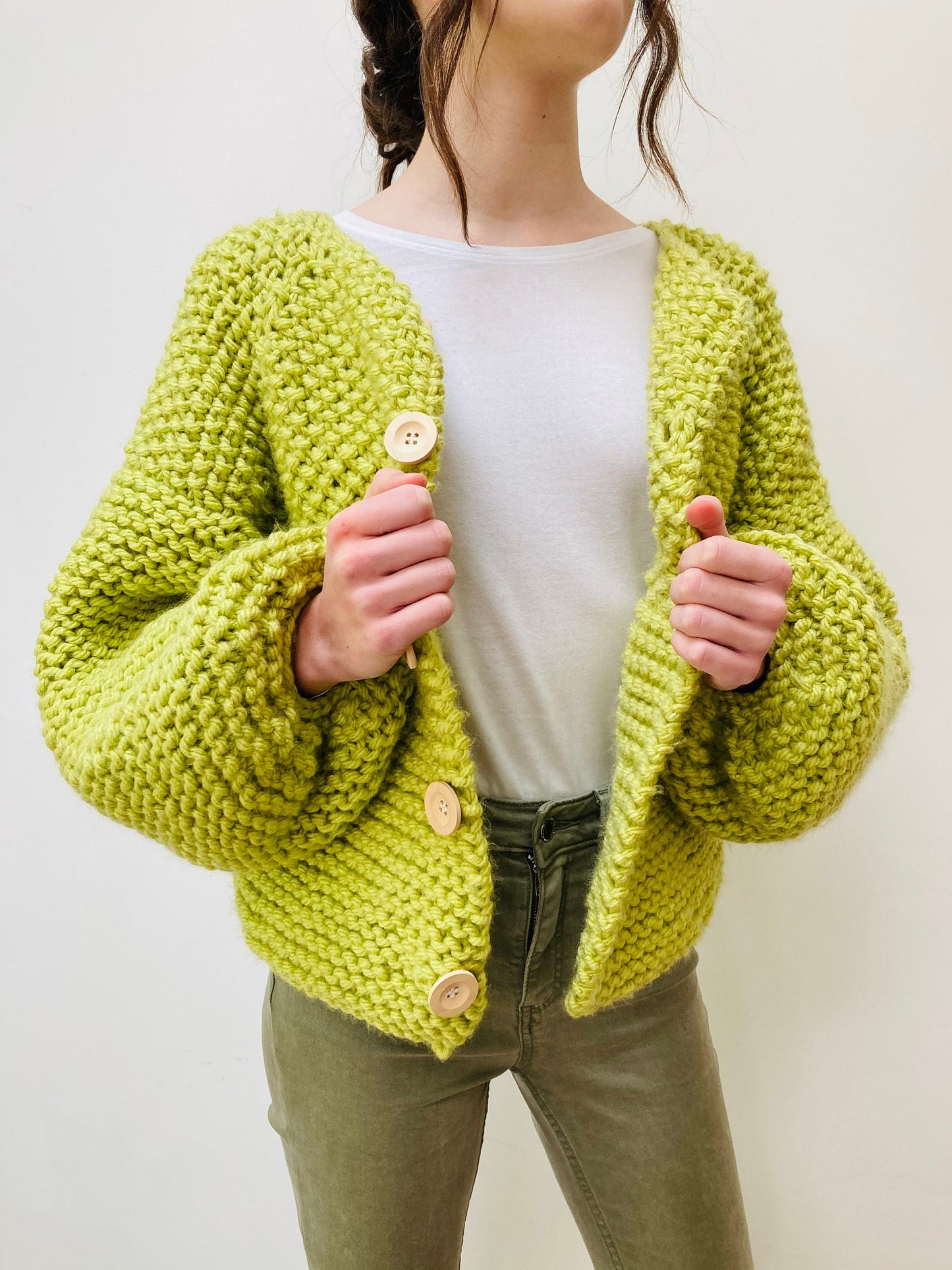 Chunky Knit Cardigan Pattern