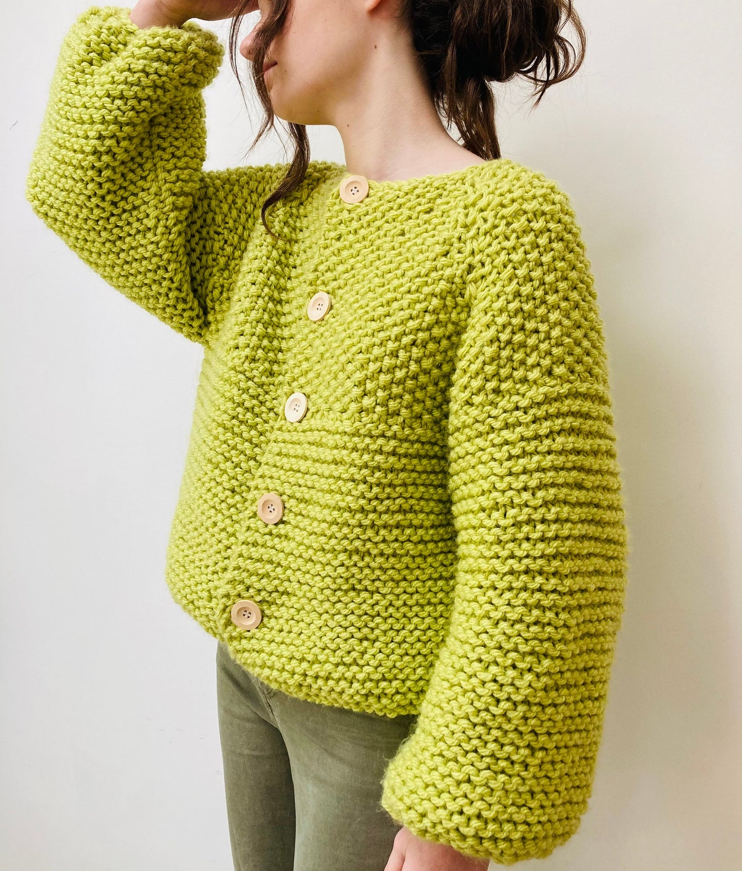 Chunky Knit Cardigan Pattern
