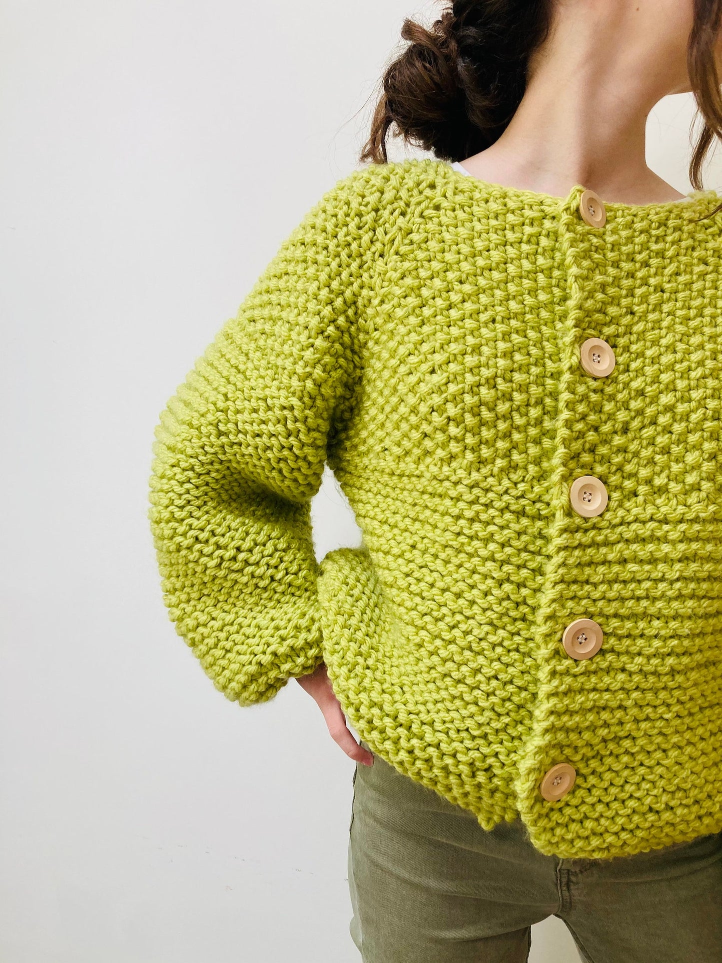 Chunky Knit Cardigan Pattern