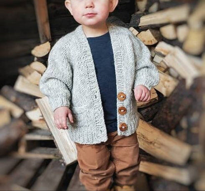 Kids Knit Cardigan Pattern