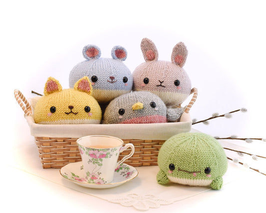 Animal Friends Knitting Pattern