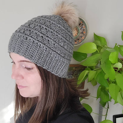 Cozy Ridge Beanie Crochet Pattern
