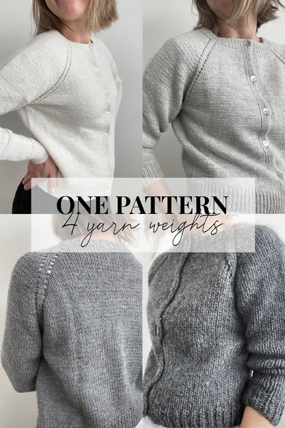 BasicKnit Cardigan Pattern