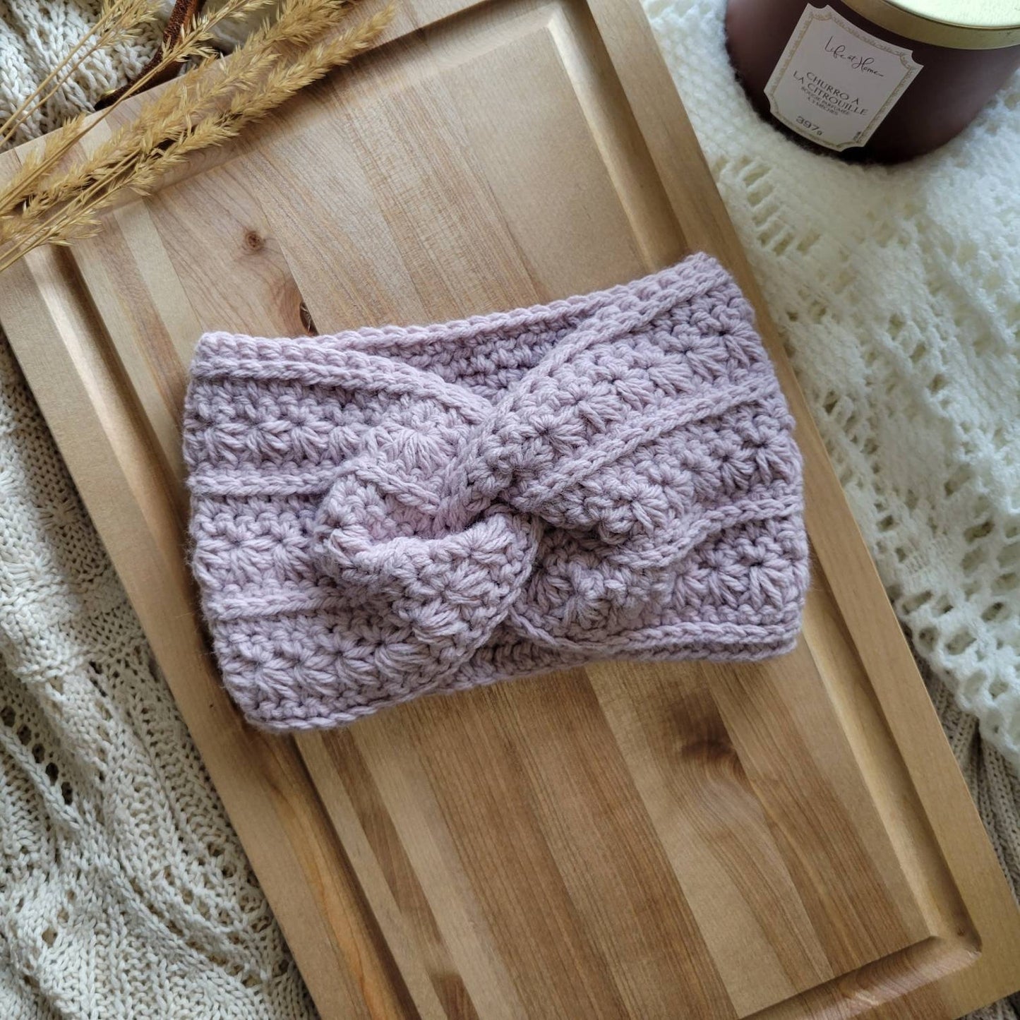 Twisted Headband Crochet Pattern