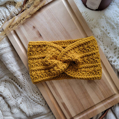 Twisted Headband Crochet Pattern