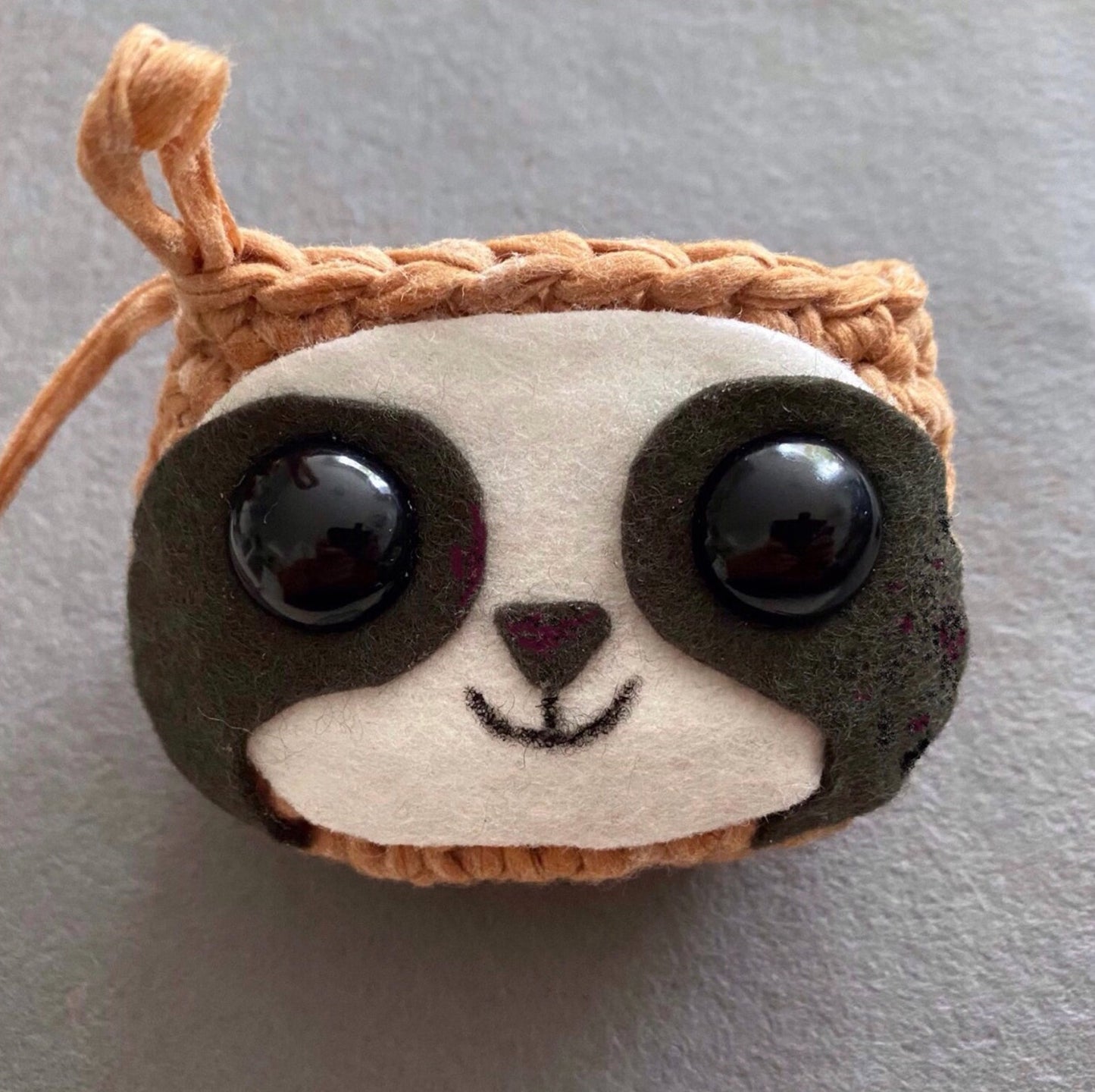 ChillSloth Crochet Planter Pattern.
