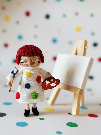 Polka Dot Doll Crochet Pattern