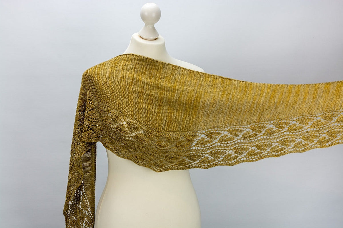 Whispering Lace Shawl Knitting Pattern