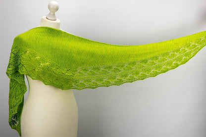 Whispering Lace Shawl Knitting Pattern