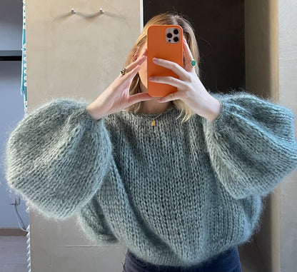 Cozy Winter Sweater Knitting Pattern