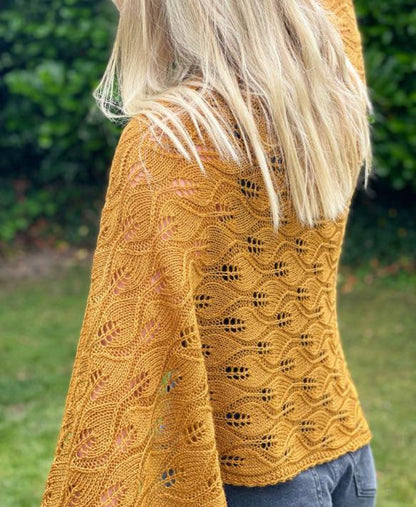 Leafy Charm Shawl  Knitting Pattern