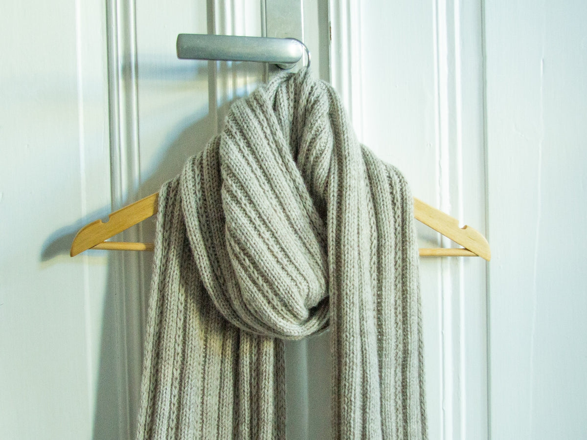 Cozy Texture Scarf Knitting Pattern