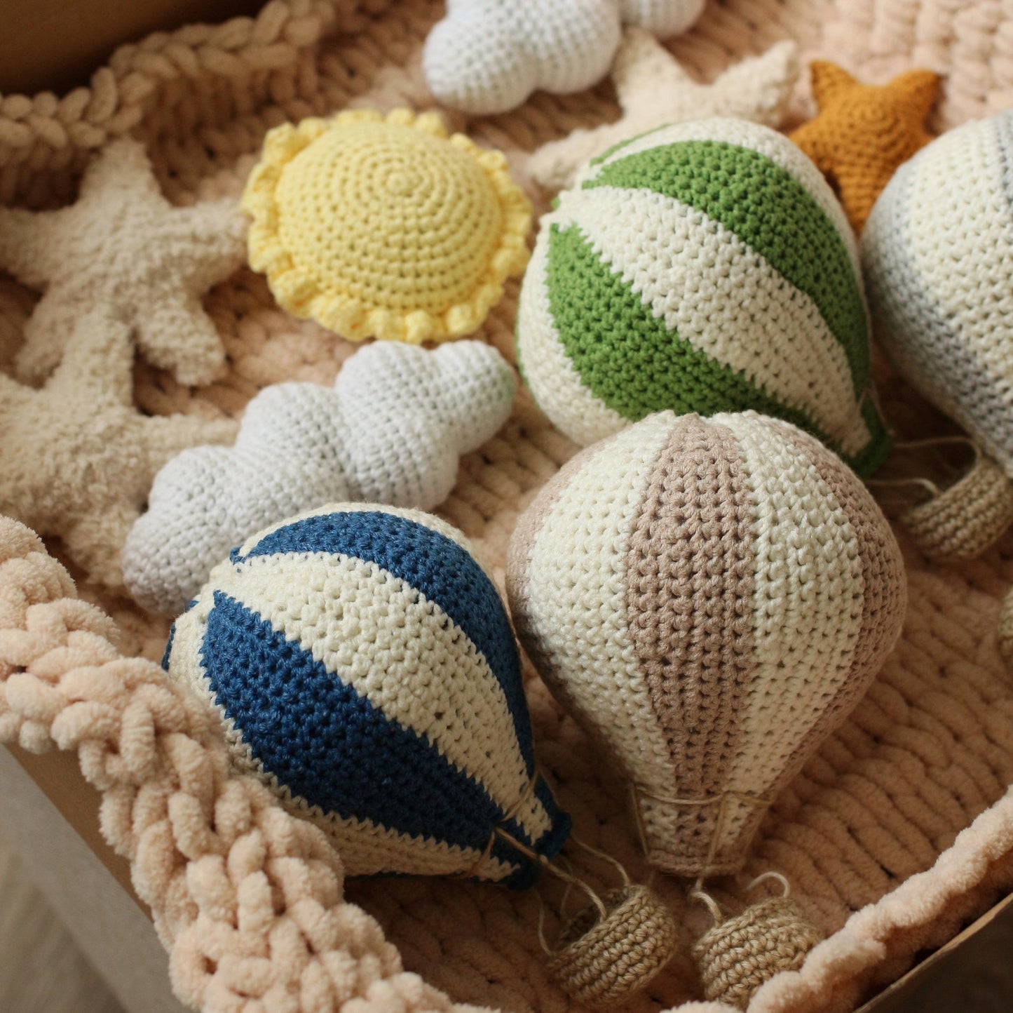 Sky Toy Series 4in1 Crochet Pattern