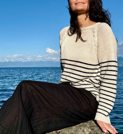 The Easy Breezy Sweater Knititng Pattern